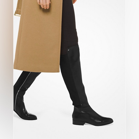 Michael Kors Black Over the Knee Boots - Picture 2 of 6